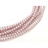 Perle Cerate in Vetro 2 mm Antique Pink Satin - 50 Pz