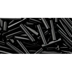 Toho Bugles 9 mm Opaque Jet