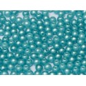 Perle Tonde in Vetro di Boemia 3 mm Pastel Aqua - 5 0 Pz