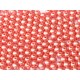 Perle Tonde in Vetro di Boemia 4 mm Pastel Light Coral - 50 Pz