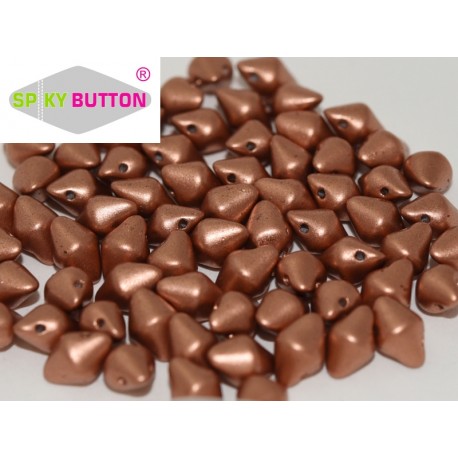 Spiky Button® 4,5x6,5 mm Vintage CopperVintage Copper - 20 Pz