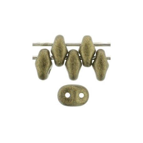 Suerduo 2,5x5 mm Metallic Suede Gold