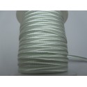 Cordoncino Soutache 4 mm Bianco - 2 m