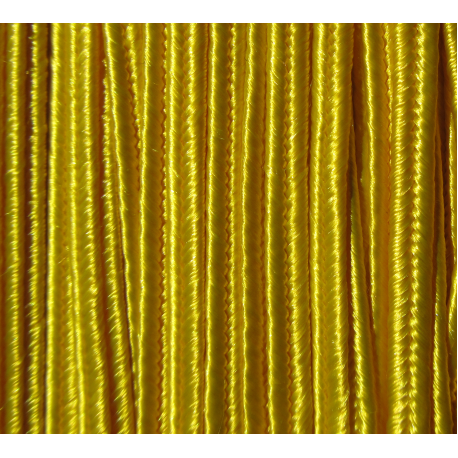 Cordoncino Soutache 4 mm Giallo - 2 m