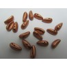 Chilli Beads 4x11 mm Vintage Copper - 40 pz
