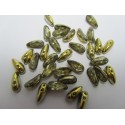 Chilli Beads 4x11 mm Crystal Amber - 40 pz