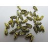 Chilli Beads 4x11 mm Crystal Amber - 40 pz