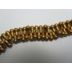 Bulb Beads 5x10 mm Metallic Brass - 20 Pz