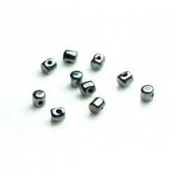 Minos® par Puca® 2,5x3 mm Jet Hematite - 5 g