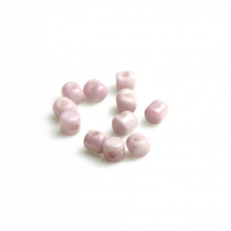 Minos® par Puca® 2,5x3 mm Opaque Light Rose Ceramic Look - 5 g