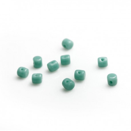 Minos® par Puca® 2,5x3 mm Opaque Green Turquoise - 5 g