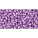 Rocailles Toho 11/0 Silver-Lined Milky Amethyst - 10 g 