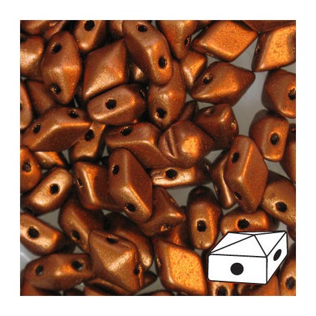 DIAMONDUO™ 5 x 8 mm Matte Copper - 5 g