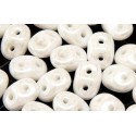 Superduo 2,5x5 mm Luster White - 10 g