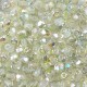Mezzo Cristallo 4 mm Crystal Green Rainbow - 50 Pz