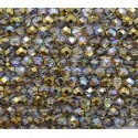 Mezzo Cristallo 4 mm Crystal Golden Rainbow - 50 Pz