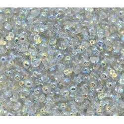 Mezzo Cristallo 4 mm Crystal Blue Rainbow - 50 Pz