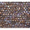 Mezzo Cristallo 4 mm Crystal Copper Rainbow - 50 Pz