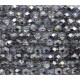 Mezzo Cristallo 4 mm Crystal Silver Rainbow - 50 Pz