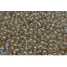 Perle Tonde in Vetro di Boemia 4 mm Crystal Lemon Rainbow - 50 Pz