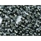 Diabolo Shape Beads 6x4 mm Chalk White - 30 pz