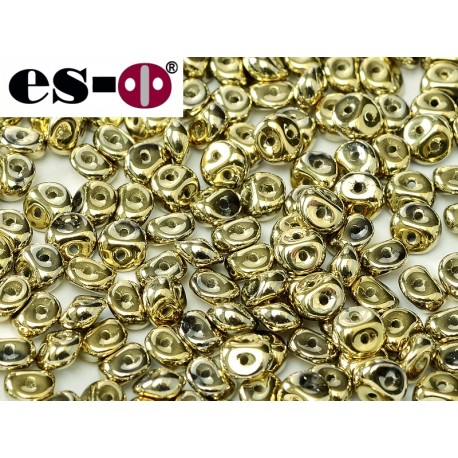 Es-O Beads 5 mm Crystal Amber Full - 5 g