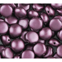 Candy Beads 8 mm Pastel Burgundy - 20 pz