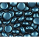 Candy Beads 8 mm Pastel Petrol - 20 pz