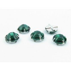 Extra Roses (Roses Montées) ss16 (3,8-4 mm) Emerald - 10 pz