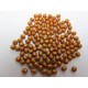Mezzo Cristallo 4 mm Gold Shine Brownish-Red - 50 Pz