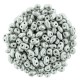 Miniduo 2 x 4 mm Matte Metallic Alluminium - 5 g