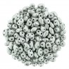 Miniduo 2 x 4 mm Matte Metallic Alluminium - 5 g