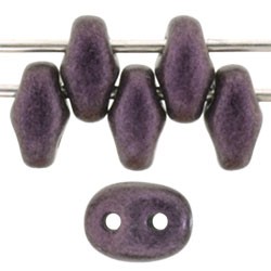 Superduo 2,5x5 mm Metallic Suede Pink - 10 g