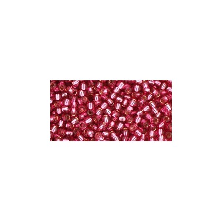 Rocailles Toho 11/0 Silver-Lined Mauve