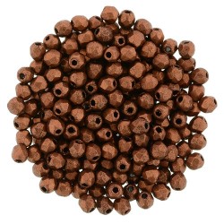 Mezzo Cristallo 2 mm Matte Metallic Dark Copper - 50 Pz