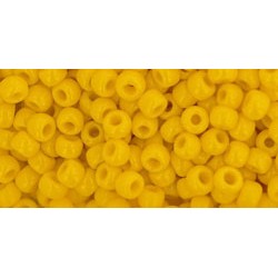 Rocailles Toho 8/0 Opaque Sunshine