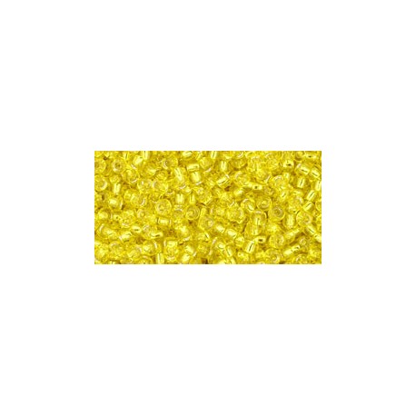 Rocailles Toho 11/0 Silver-Lined Lemon - 10 g