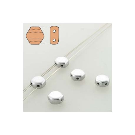 Honeycomb 6 mm Silver Alluminium Mat - 20 Pz