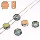 Honeycomb 6 mm Crystal Graphite Rainbow - 20 Pz