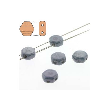 Honeycomb 6 mm Chalk Blue Luster - 20 Pz
