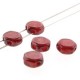 Honeycomb 6 mm Ruby Luster - 20 Pz