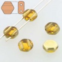 Honeycomb 6 mm Topaz Amber - 20 Pz