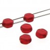 Honeycomb 6 mm Transparent Ruby - 20 Pz