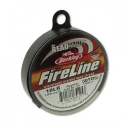 Fireline Thread 0.20 mm (10LB) Crystal - 1 Spool of 50 Yard