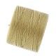 S-Lon Bead Cord 0.5 mm (Tan) Bronze - 1 Bobina da 70 m