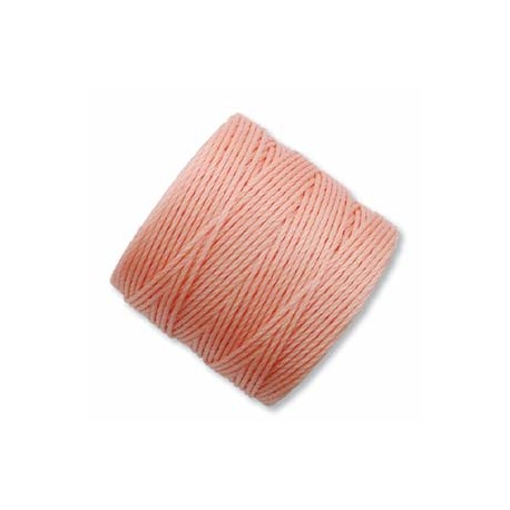 S-Lon Bead Cord 0.5 mm Coral Pink - 1 Bobina da 70 m