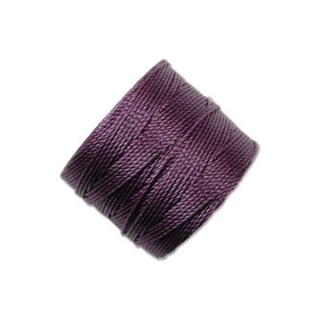 S-Lon Bead Cord 0.5 mm Med Purple - 1 Bobina da 70 m