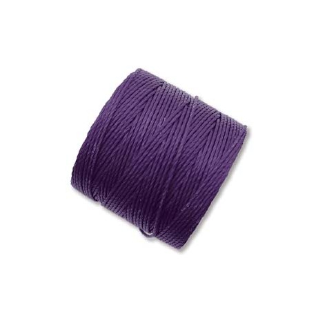 S-Lon Bead Cord 0.5 mm Purple - 1 Bobina da 70 m