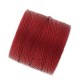 S-Lon Bead Cord 0.5 mm Red-Hot - 1 Bobina da 70 m