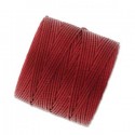 S-Lon Bead Cord 0.5 mm Red-Hot - 1 Bobina da 70 m
